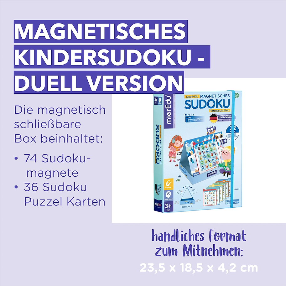 Magnet Sudoku - Duell Version - Fortgeschritten