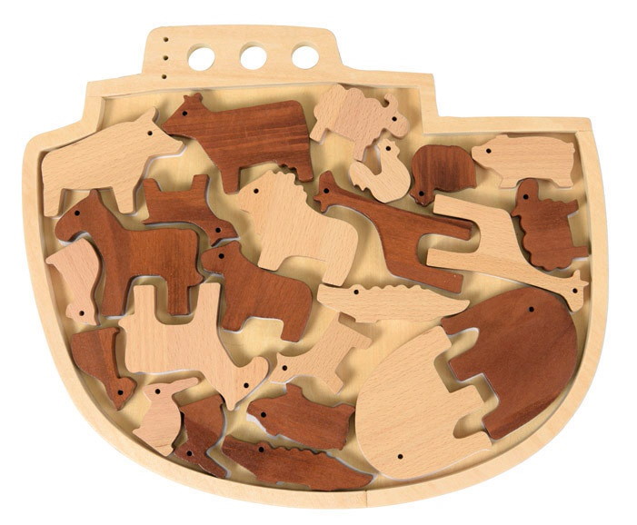 Holzpuzzle Noah's Arche
