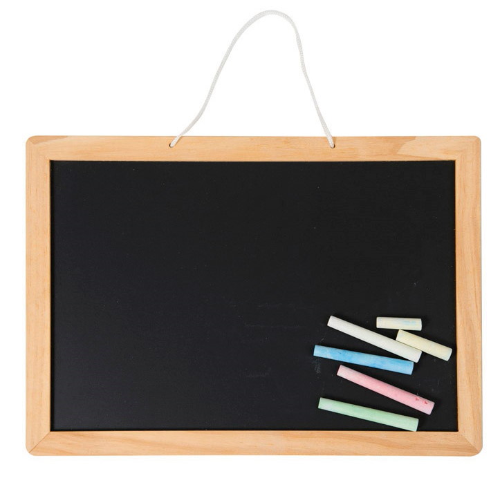 Kleine Schreibtafel 2-seitig