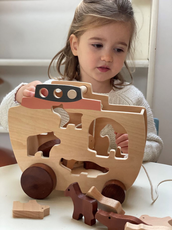 Sortier-Ziehboot Arche Noah