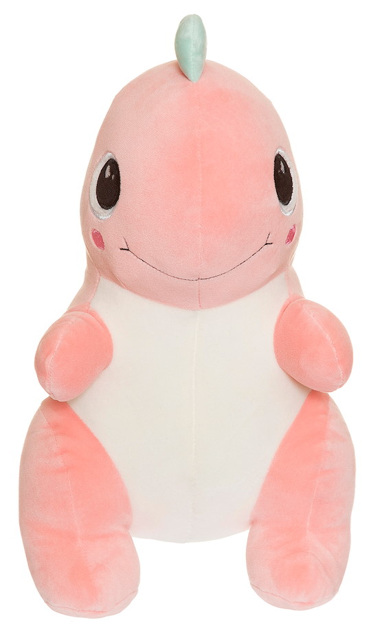 Squeezie, Dino sitzend, pink