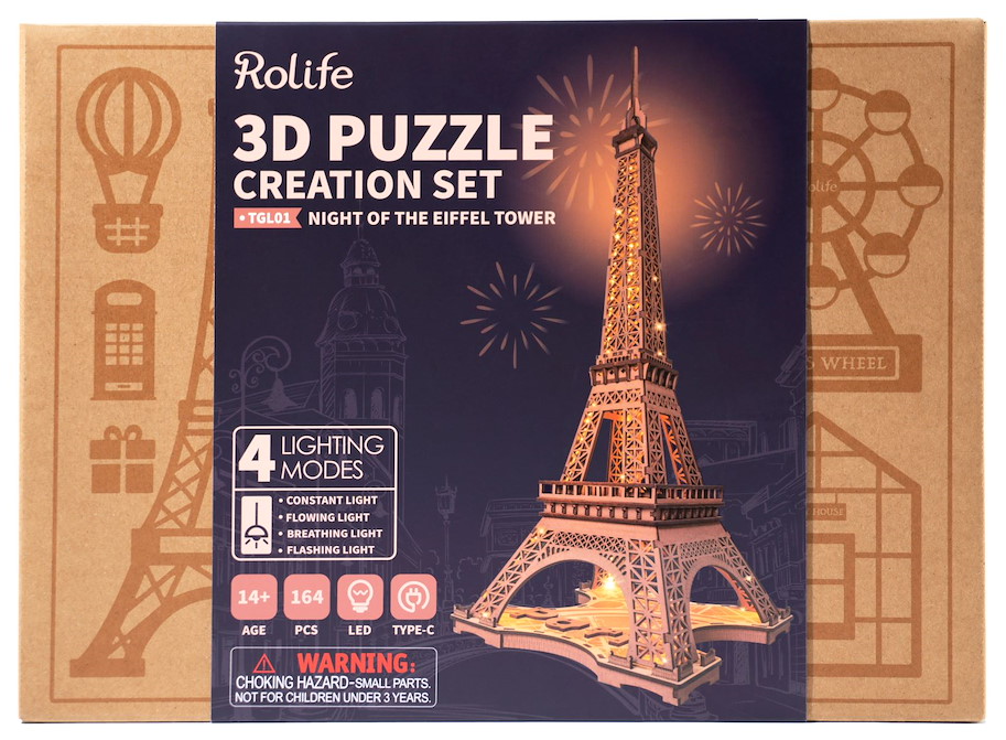 Modellbausatz 'NIGHT OF THE EIFFELTOWER'