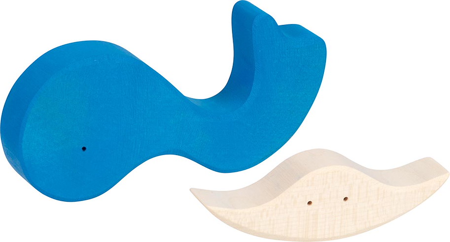 Puzzle, als der Wal einen Freund fand
