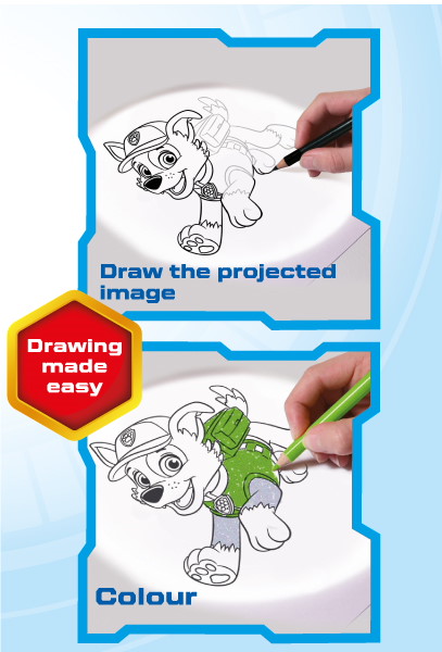 Paw Patrol Zeichnen Projektor