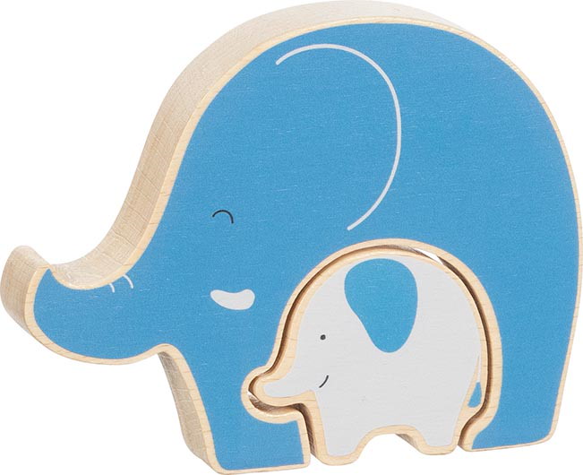 Aufstellpuzzle Elefant