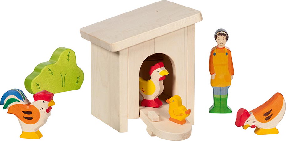 Kleiner Stall (ohne Figuren)