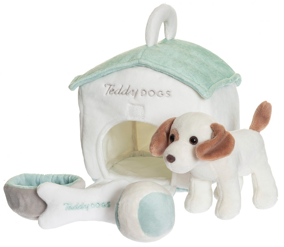 Teddy Spielset Hundehütte