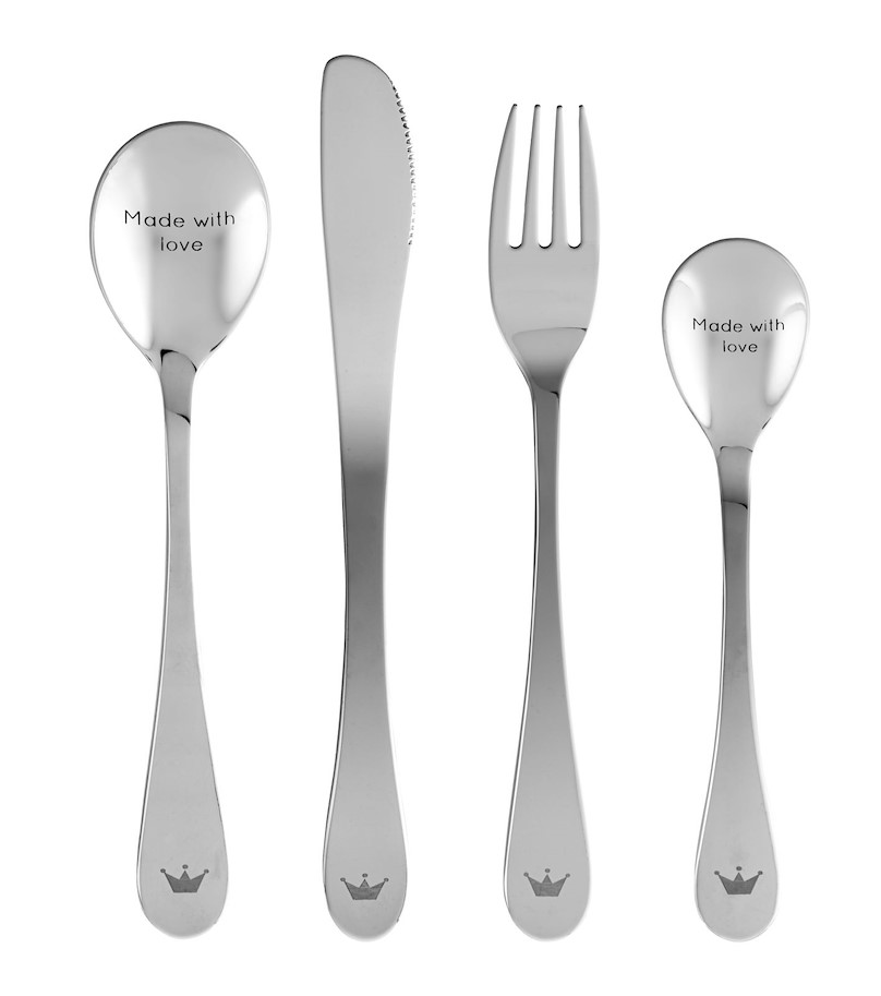 Besteckset 'Made with Love'
