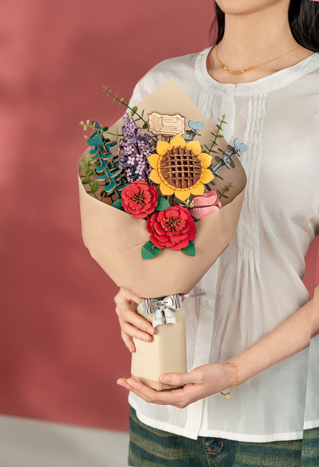 Modellbausatz 'BLUMENSTRAUSS'