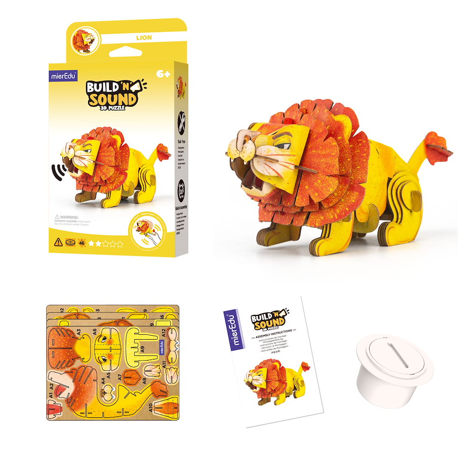 Soundwunder 3D Puzzle Löwe