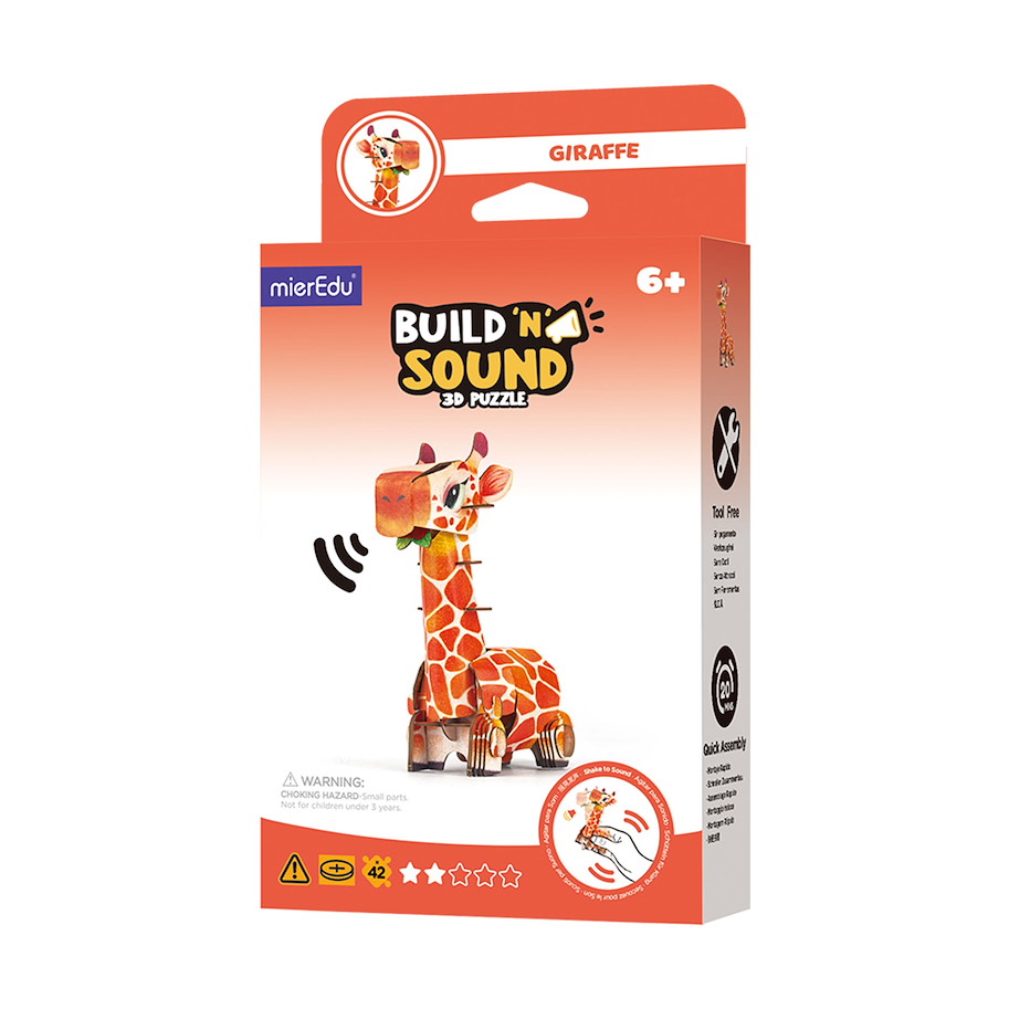 Soundwunder 3D Puzzle Giraffe