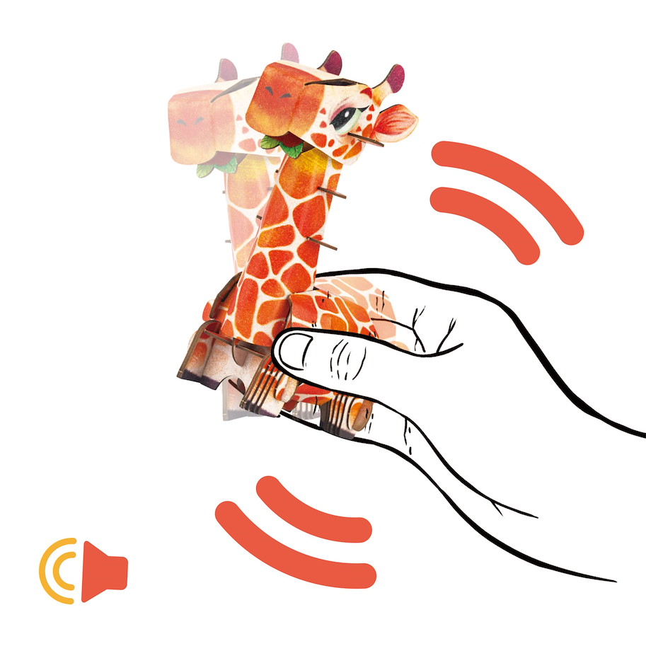 Soundwunder 3D Puzzle Giraffe