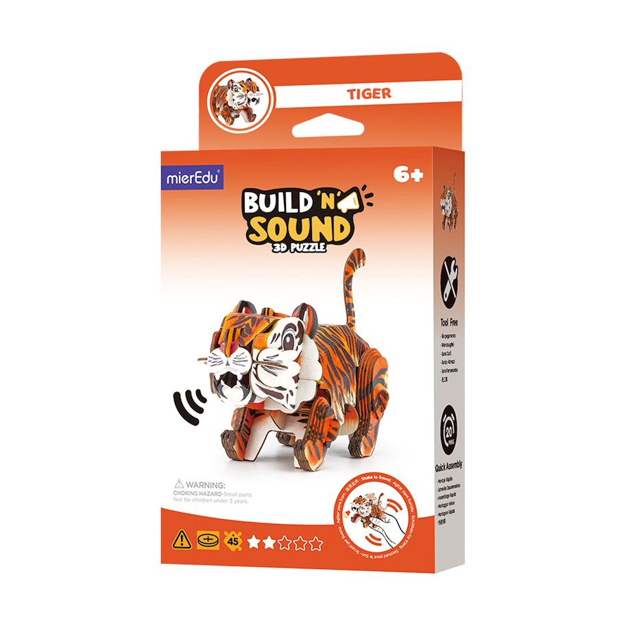 Soundwunder 3D Puzzle Tiger
