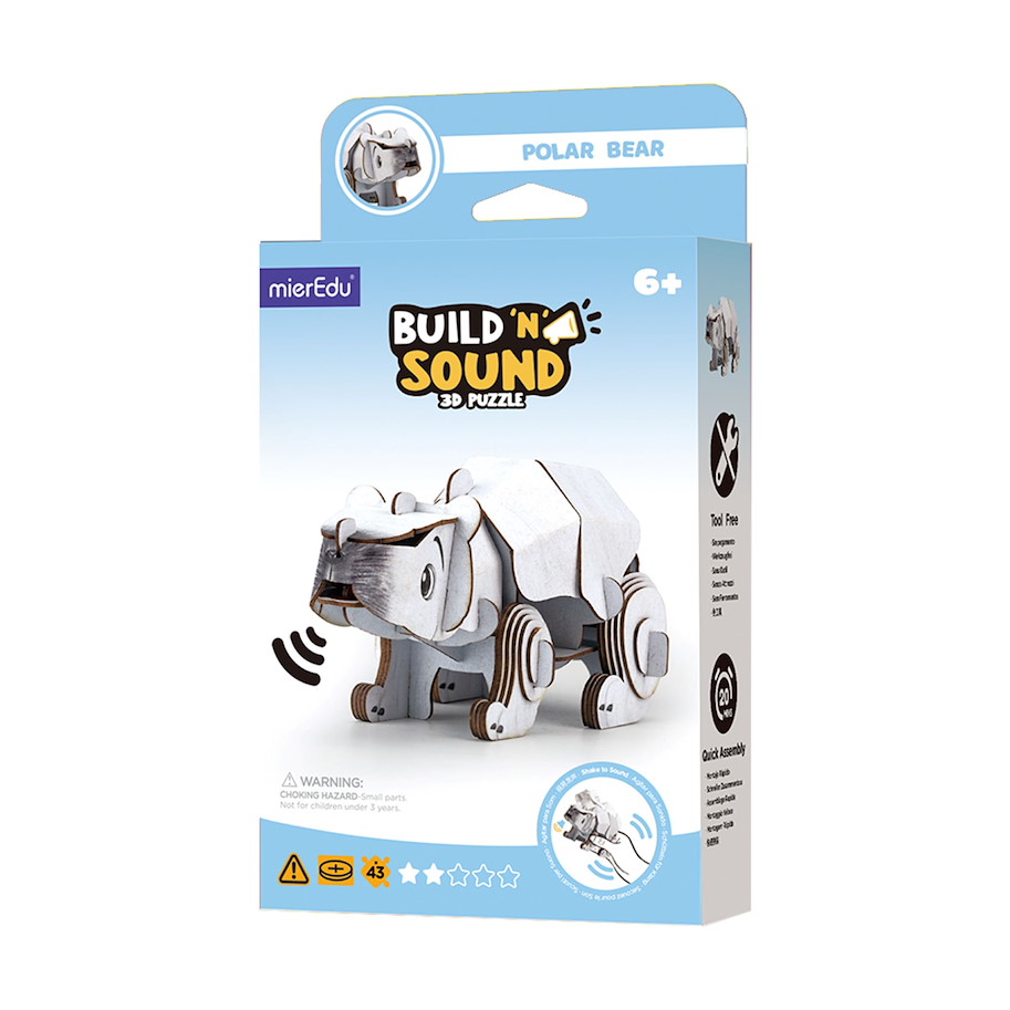 Soundwunder 3D Puzzle Polarbär