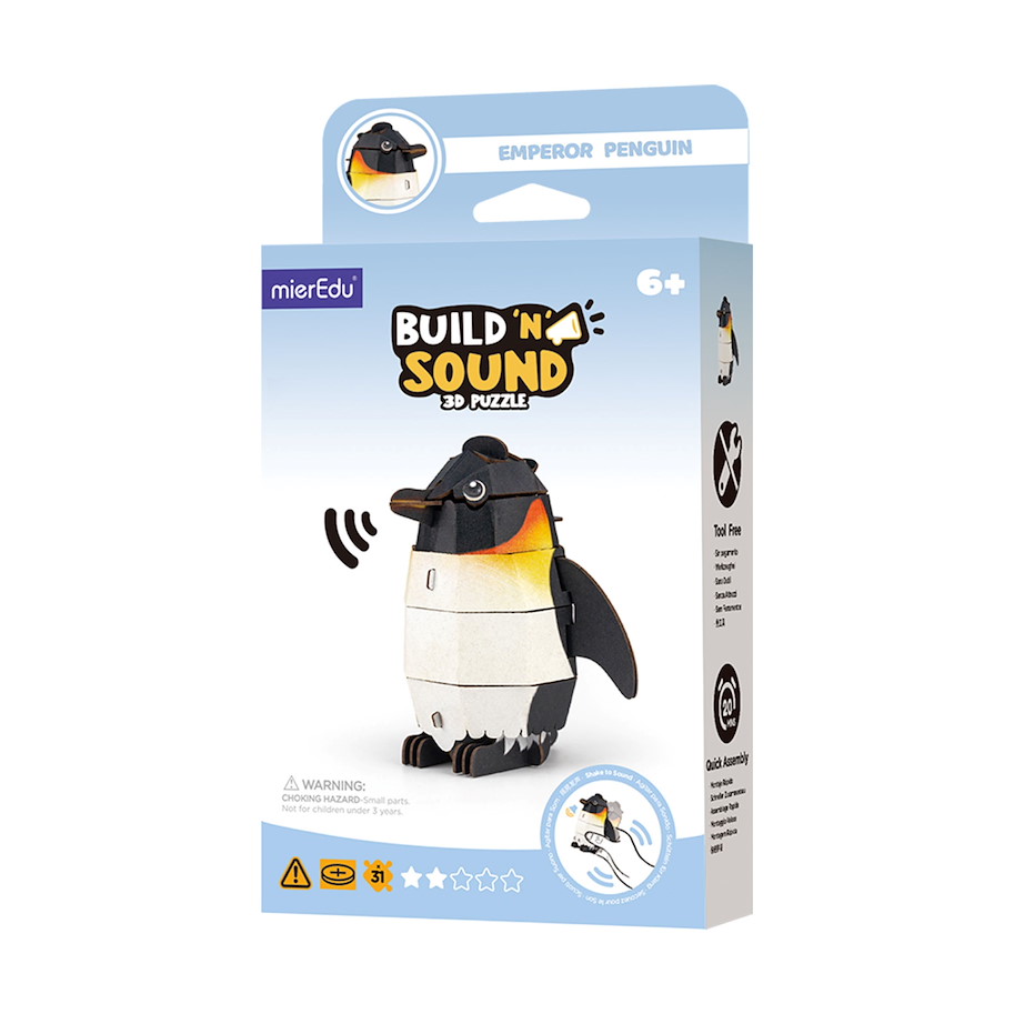 Soundwunder 3D Puzzle Kaiserpinguin
