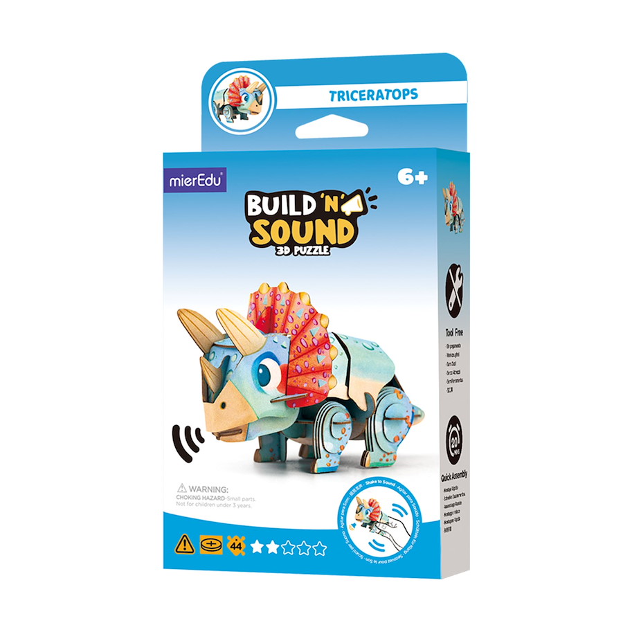 Soundwunder 3D Puzzle Triceratops