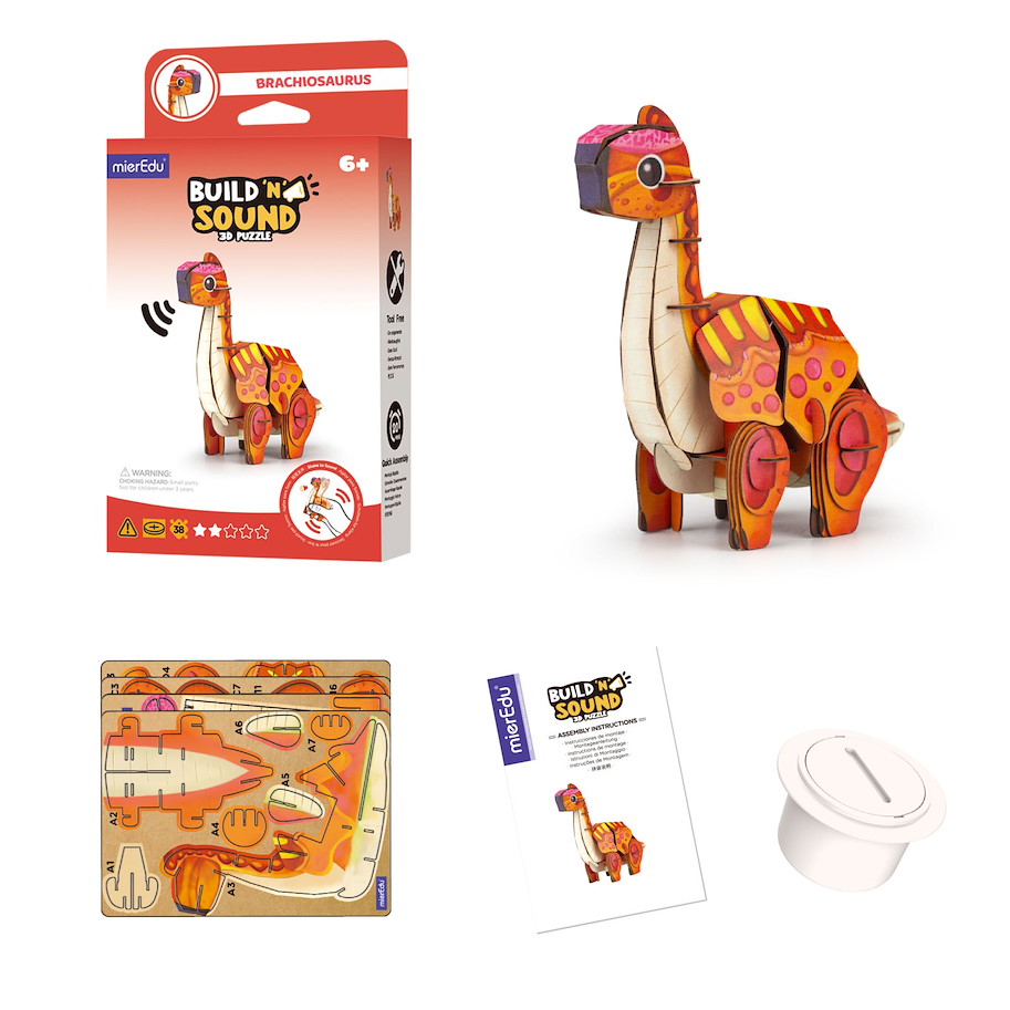 Soundwunder 3D Puzzle Brachiosaurus