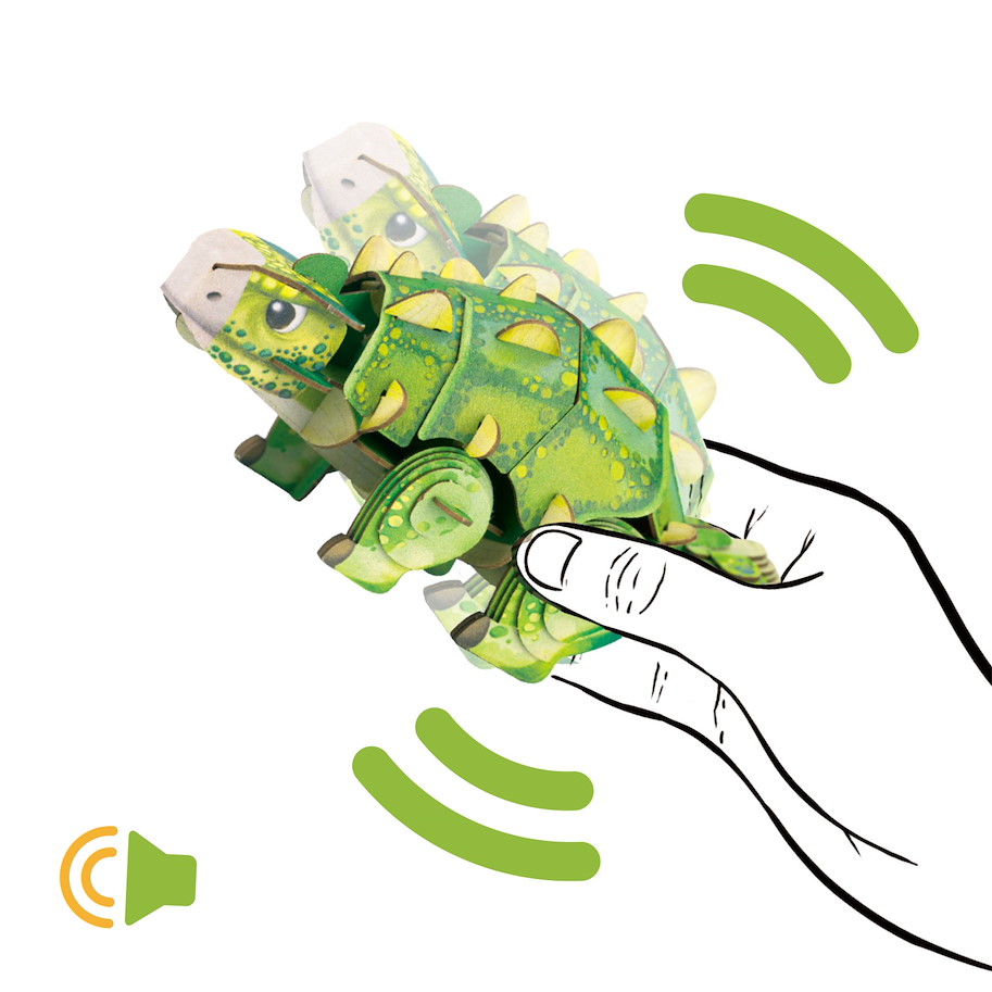 Soundwunder 3D Puzzle Ankylosaurus