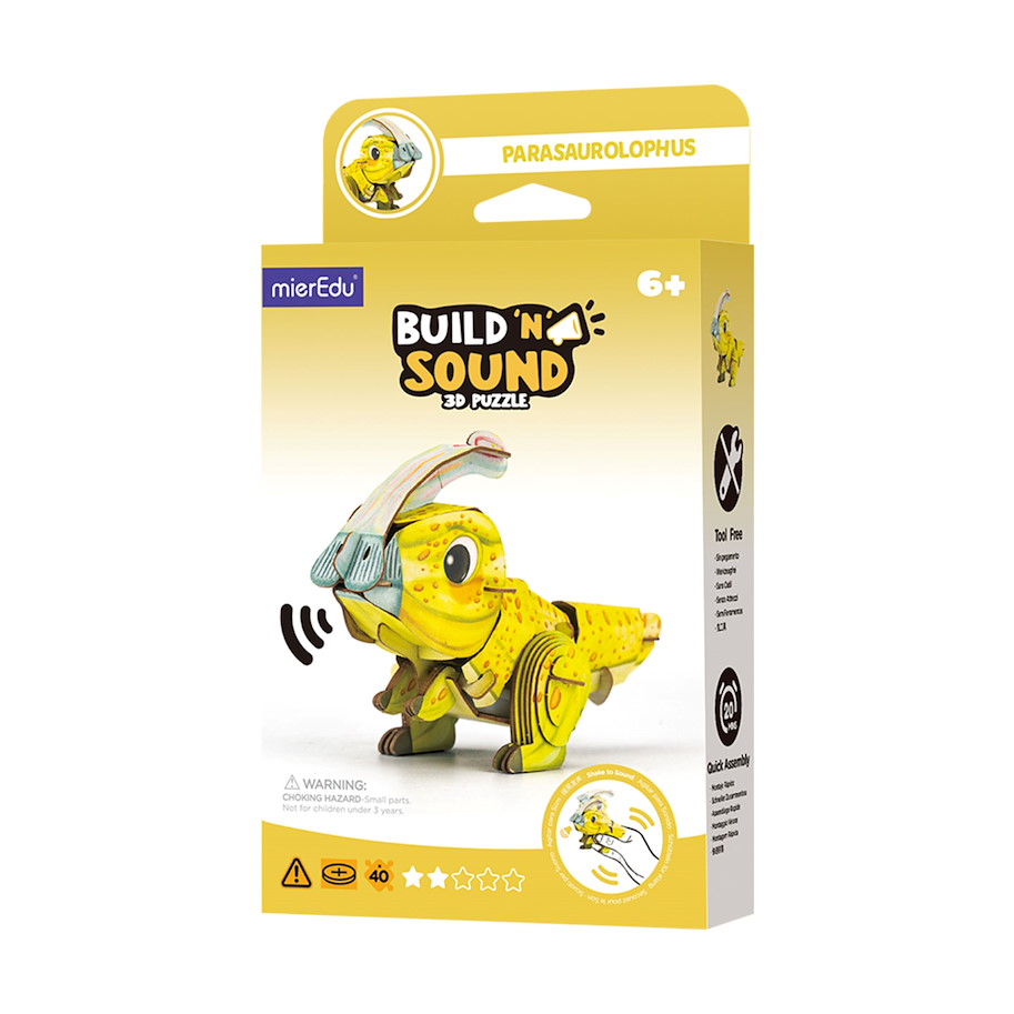 Soundwunder 3D Puzzle Parasaurolophus