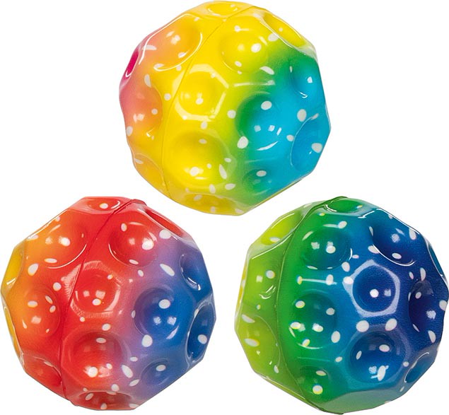 Regenbogenball mit guter Sprungkraft