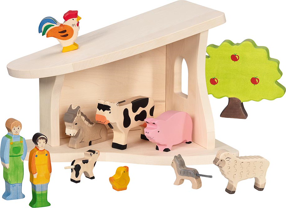 Stall, Krippe