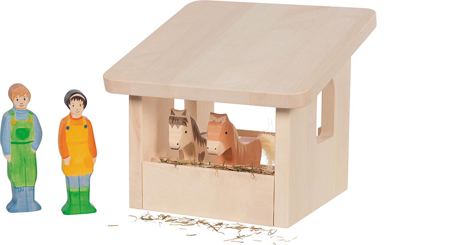 Unterstand für Tiere (ohne Figuren)