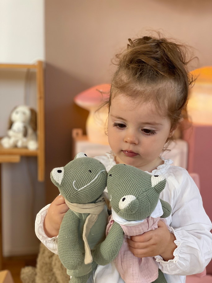 Plüsch Frosch Paulette 30 cm