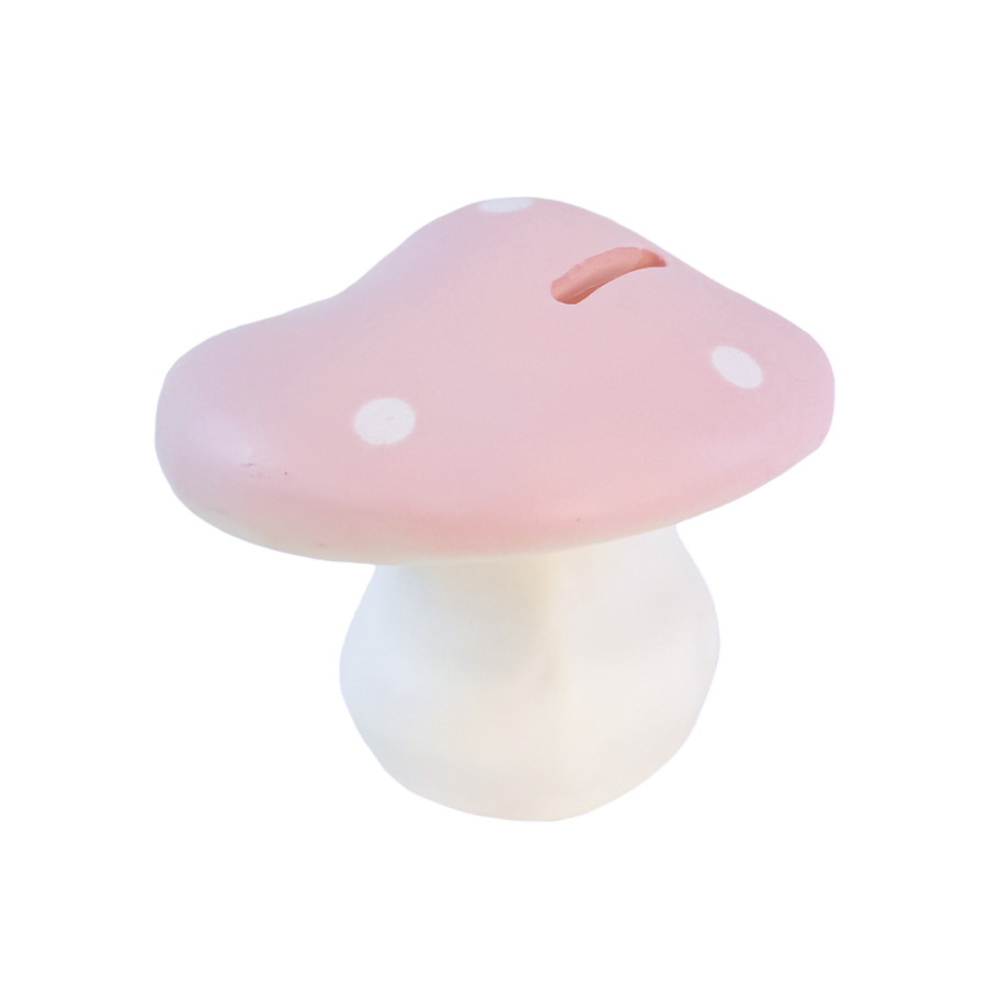 Spardose Pilz pink