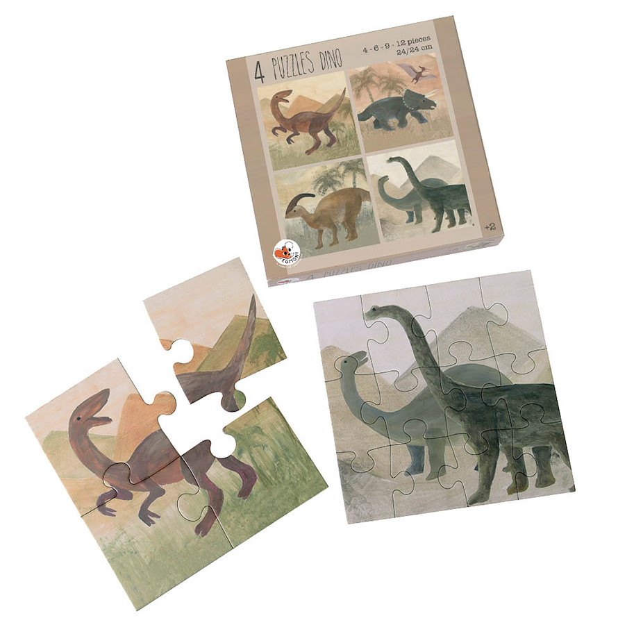 Dino-Puzzle's 4in1