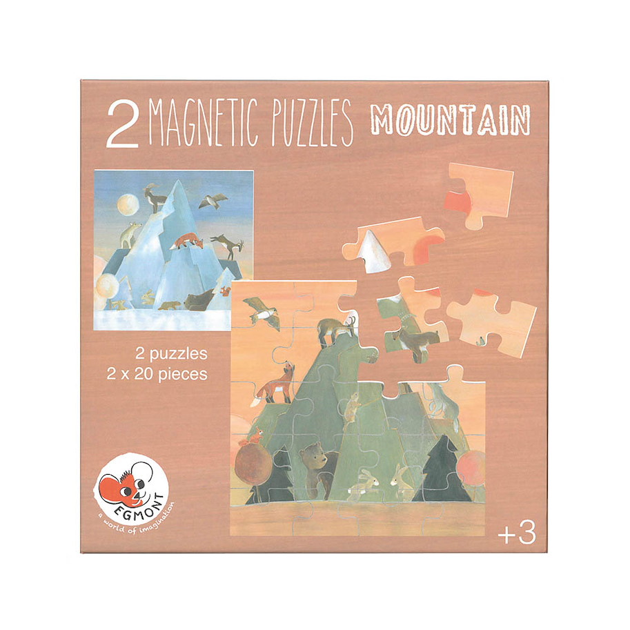 Magnetisches Puzzle 'Berge'