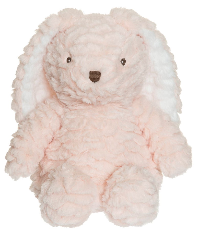 Wärmekissen Hase rosa mit gewelltem Fell 35  cm