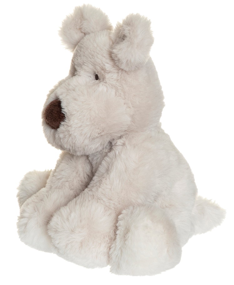 Plüsch Teddy Mocca Hund grau 25  cm
