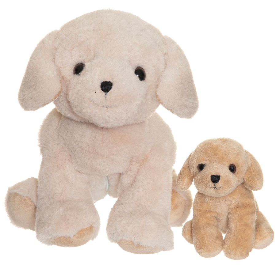 Plüsch Hund Tess 30  cm mit Baby