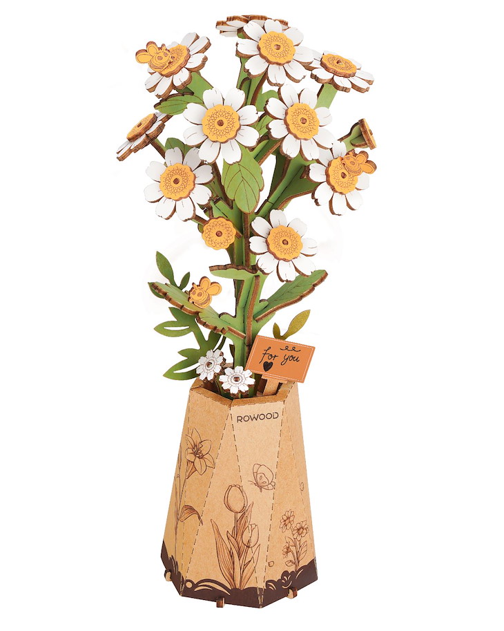Holzbausatz Kamille