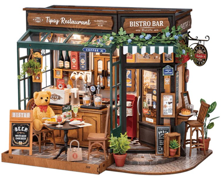 Modellbausatz 'TIPSY RESTAURANT'
