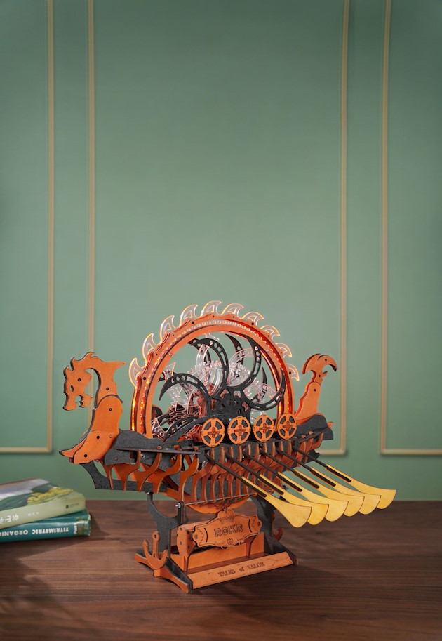 Holzbausatz VIKING DRAGON SHIP