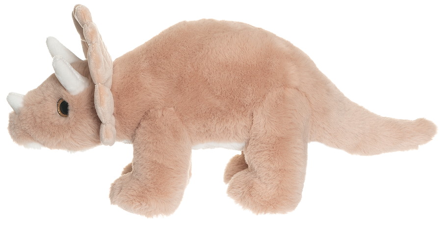 Plüsch Triceratops apricot 40  cm