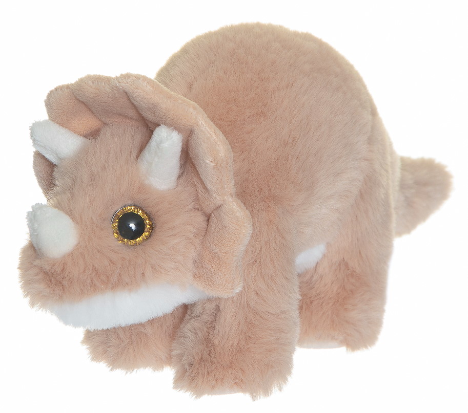 Plüsch Triceratops apricot 25  cm