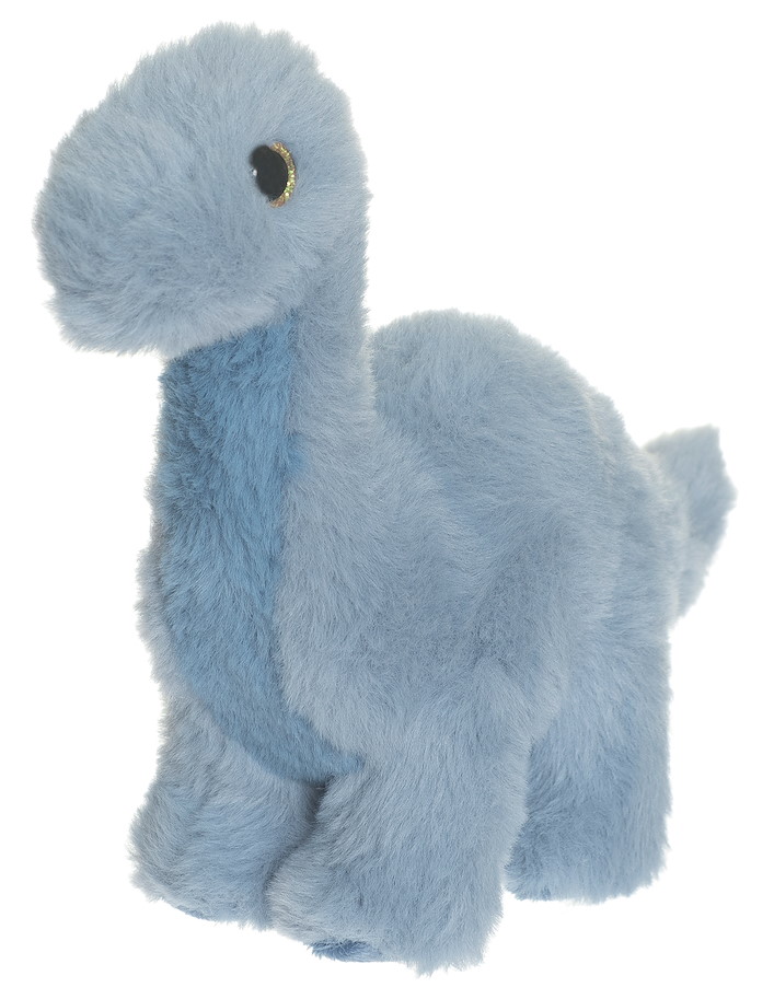 Plüsch Brachiosaurus blau 25  cm