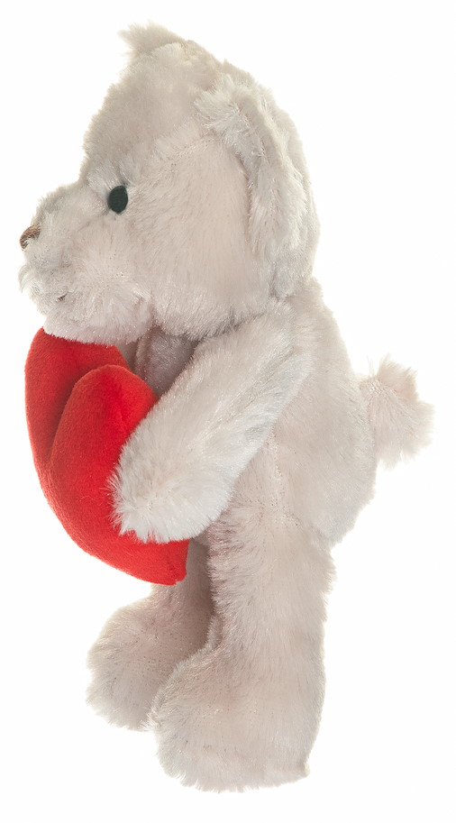 Plüsch Teddy Theo beige mit Herz 19  cm