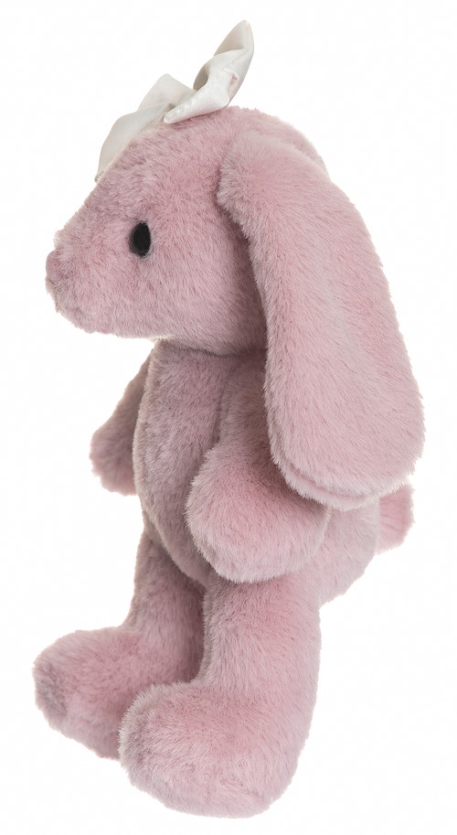 Plüsch Hase Tyra altrosa mit Masche 20  cm