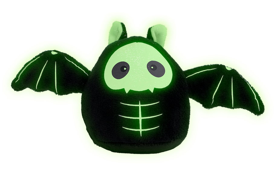 Plüsch Sortiment Glow-in-the dark 10  cm, 3-f. sortiert, im Display