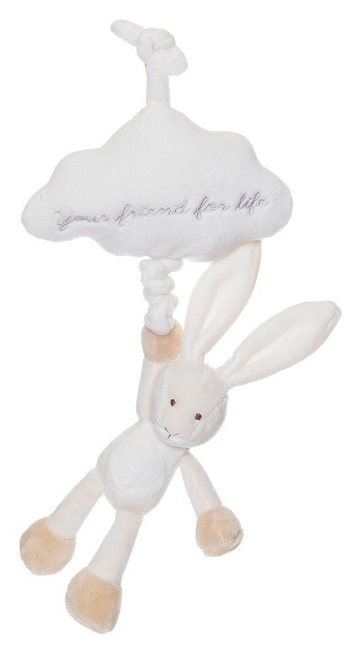 Diinglisar Spieluhr Hase beige 37  cm