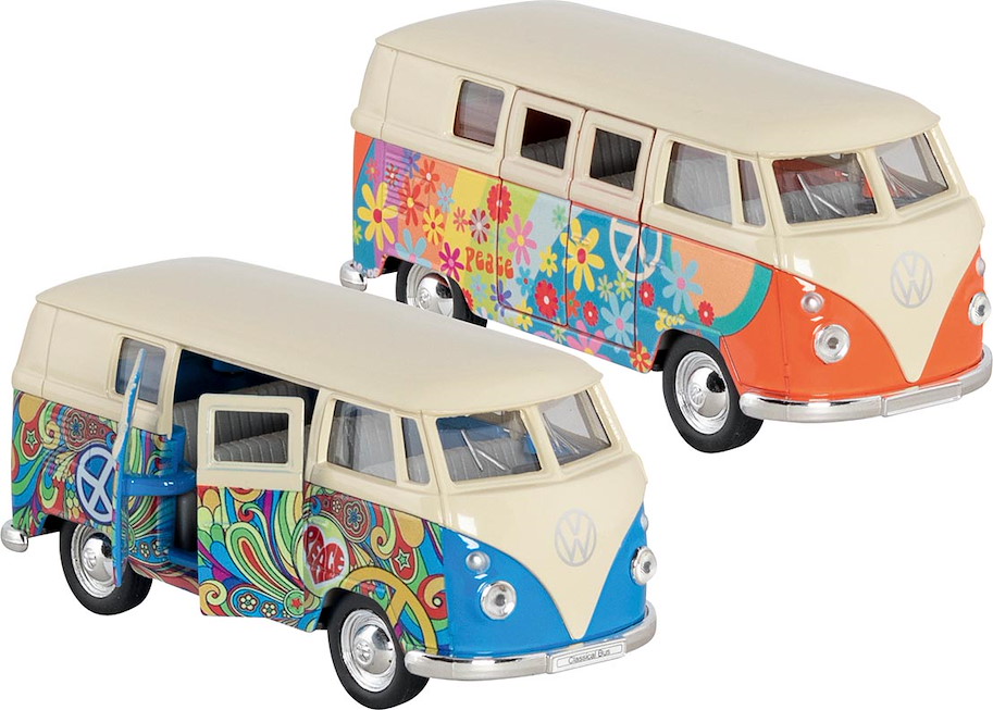 Volkswagen T1 Bus (1963) aus Spritzguss, 1:34-39