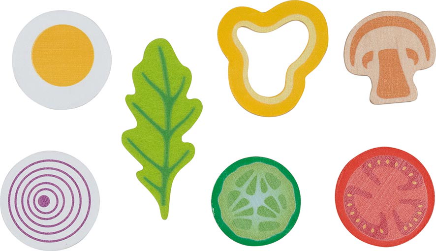 Salat Set Vitalbowl, 24-teilig
