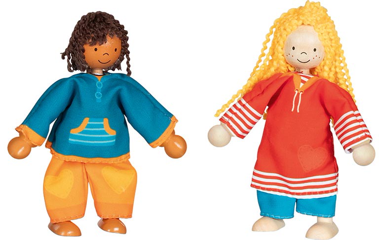 Biegepuppen Fynja & Fabio, Klamottenkiste