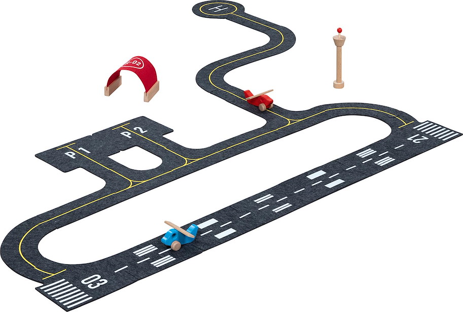 Spielset Flughafen gokiAir 26-teilig