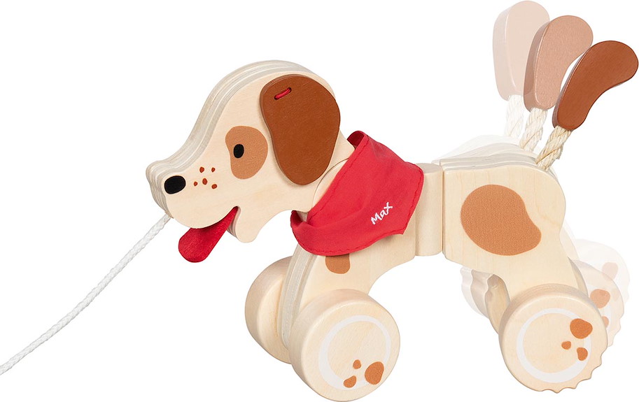 Ziehtier Hund Max