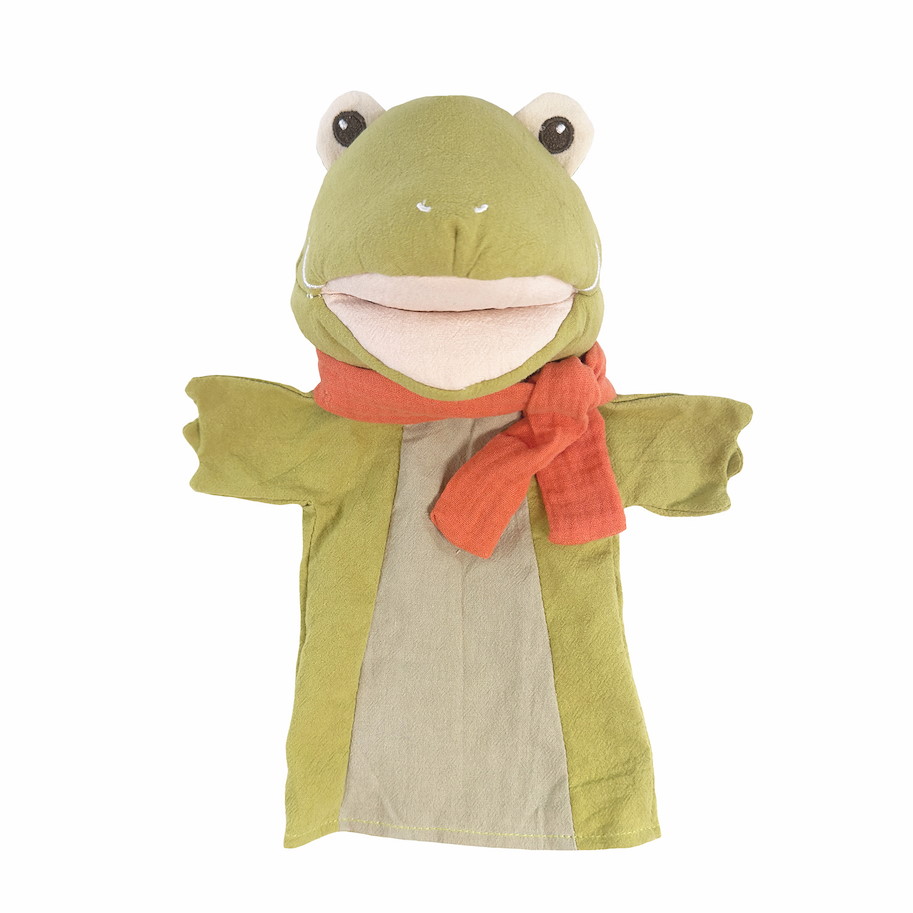 Handpuppe Frosch