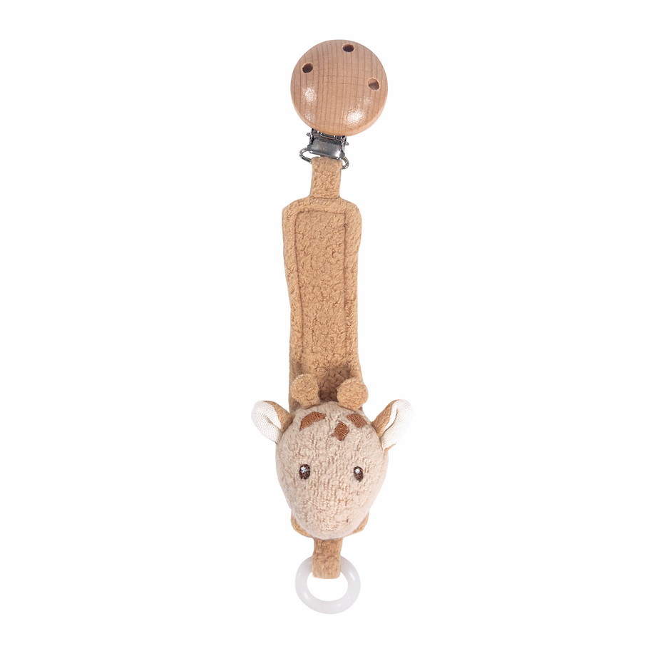 Plüsch Giraffe Léonie Schnullerhalter 20 cm